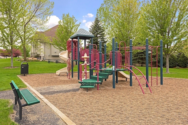 809 Saint Moritz, Victoria, MN 55386 - community playground featuring a lawn