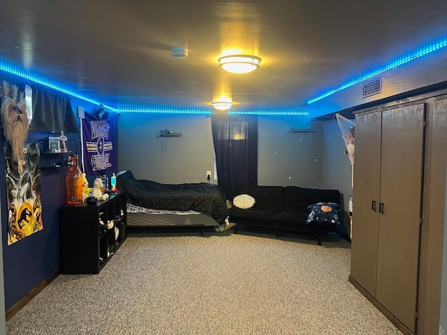 822 Holcombe Ave N, Litchfield, MN 55355 - carpeted bedroom with visible vents