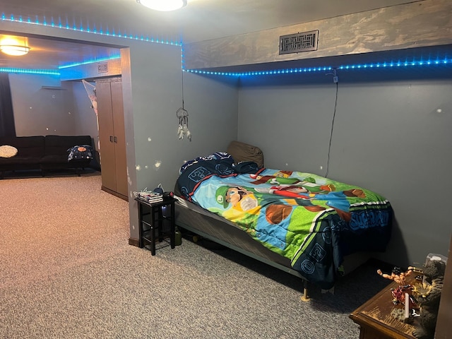 822 Holcombe Ave N, Litchfield, MN 55355 - carpeted bedroom with visible vents