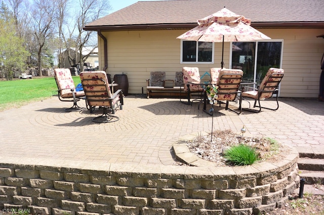 view of patio