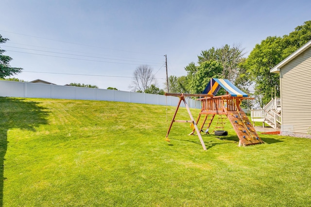 18095 Exeter Pl, Farmington, MN 55024 - view of yard featuring a playground