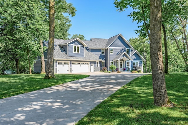 9129 279th Ave NW, Zimmerman, MN 55398 - view of front of home featuring concrete driveway and a front yard