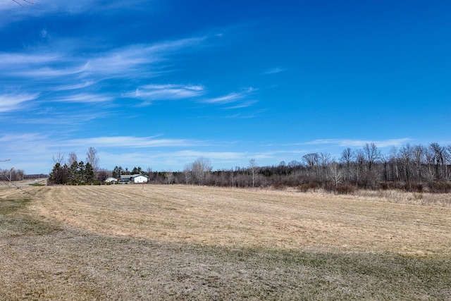 view of nature with a rural view