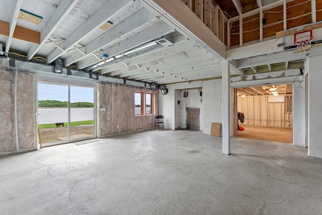 6300 Linden Ln, Mound, MN 55364 - garage featuring a water view