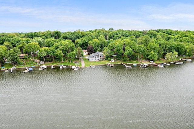 6300 Linden Ln, Mound, MN 55364 - drone / aerial view of a large body of water