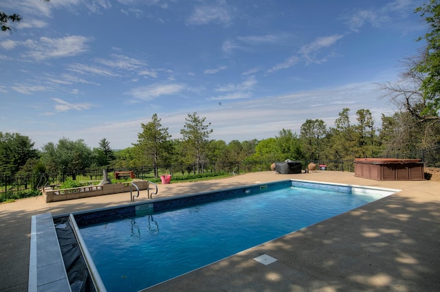 1224 Tee Up Ln, Red Wing, MN 55066 - view of pool featuring a patio area and view of scattered trees