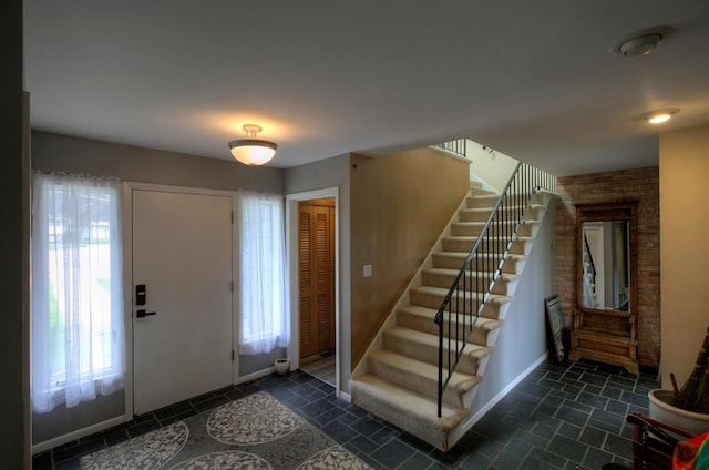 1224 Tee Up Ln, Red Wing, MN 55066 - foyer entrance with stairs and baseboards