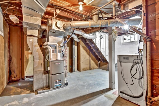 1217 High St, Lake City, MN 55041 - below grade area with heating unit