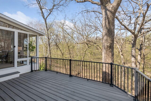 view of deck