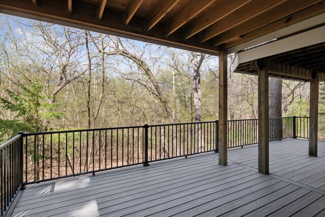 view of deck