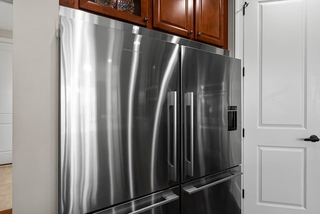 5435 Yellowstone Trl, Minnetrista, MN 55331 - kitchen view of high end fridge