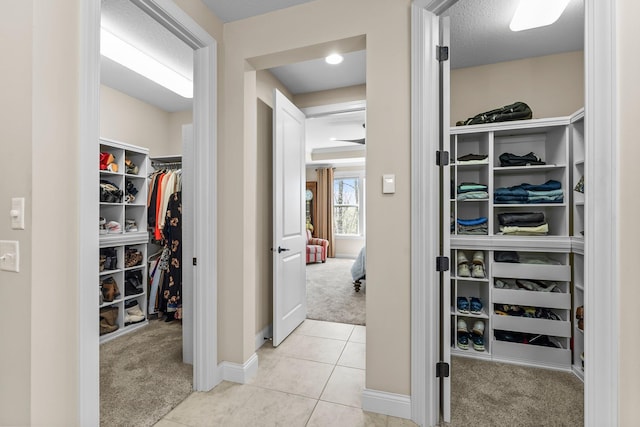 5435 Yellowstone Trl, Minnetrista, MN 55331 - spacious closet featuring carpet flooring and tile patterned flooring