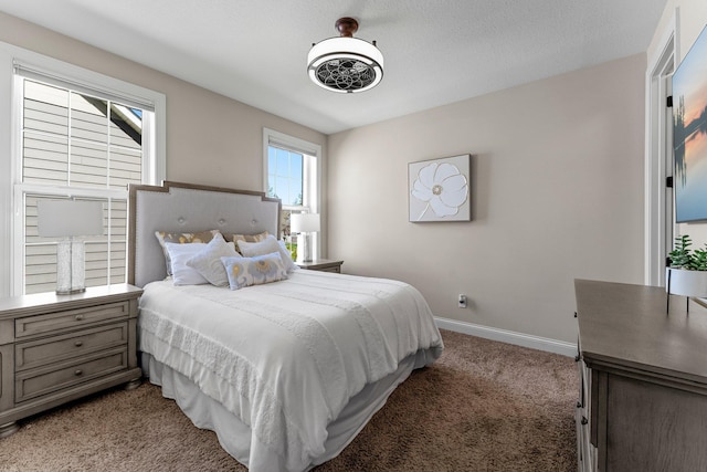 5435 Yellowstone Trl, Minnetrista, MN 55331 - bedroom with light carpet, baseboards, and a ceiling fan