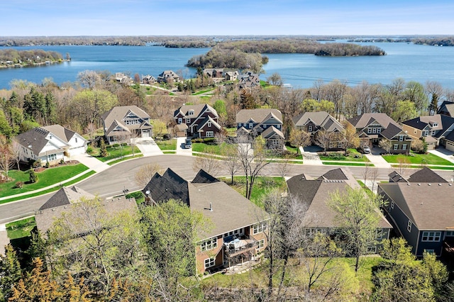 5435 Yellowstone Trl, Minnetrista, MN 55331 - aerial view of residential area featuring a nearby body of water