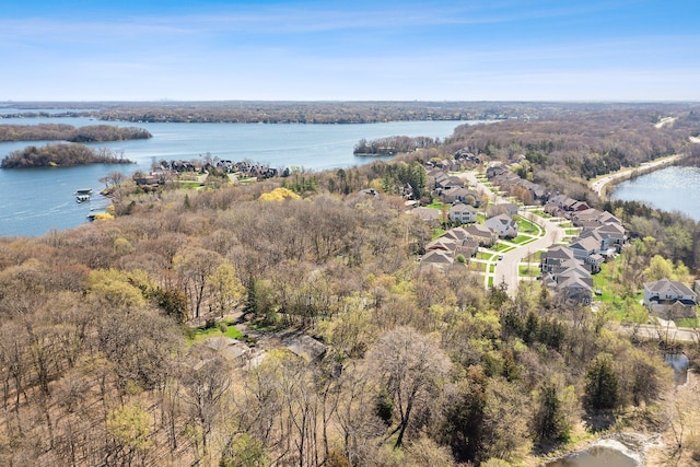 5435 Yellowstone Trl, Minnetrista, MN 55331 - view of property location featuring a nearby body of water, nearby suburban area, and a heavily wooded area