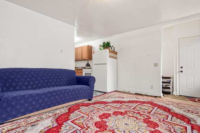 view of living room