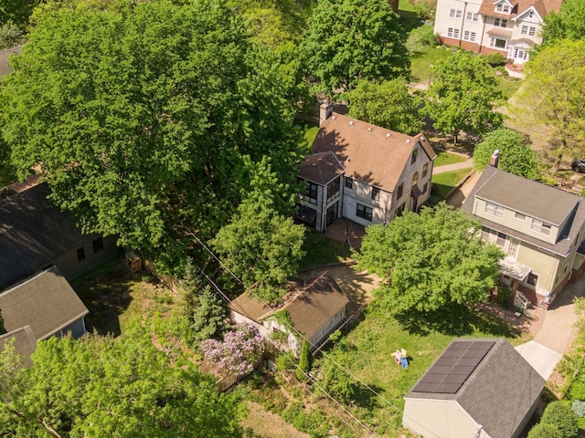 drone / aerial view