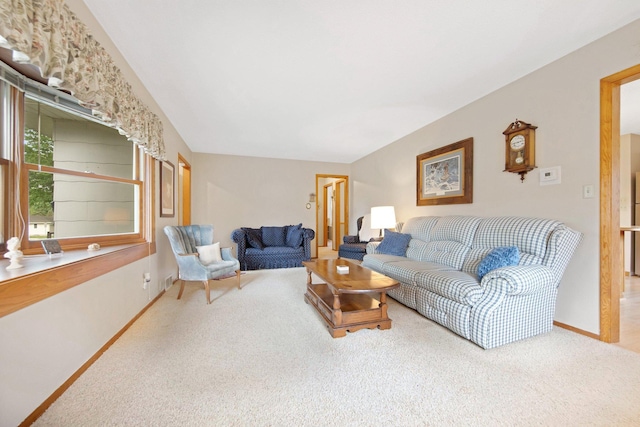517 2nd St, Waconia, MN 55387 - carpeted living room featuring baseboards