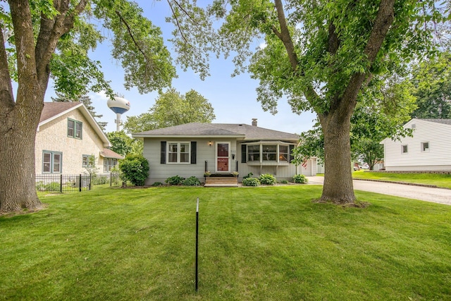 517 2nd St, Waconia, MN 55387 - view of front facade with a chimney