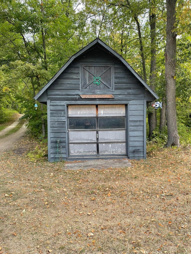 9849 Maple Ridge Rd, Garrison Twp, MN 56450 - view of detached garage