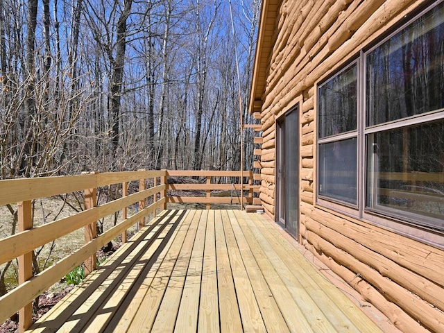 20703 Aspen Dr, Grand Rapids, MN 55744 - view of deck