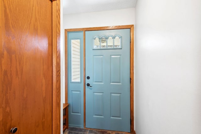 view of foyer entrance