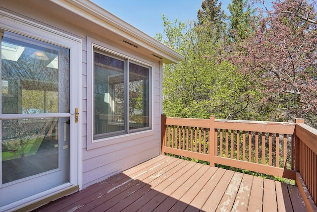 view of deck