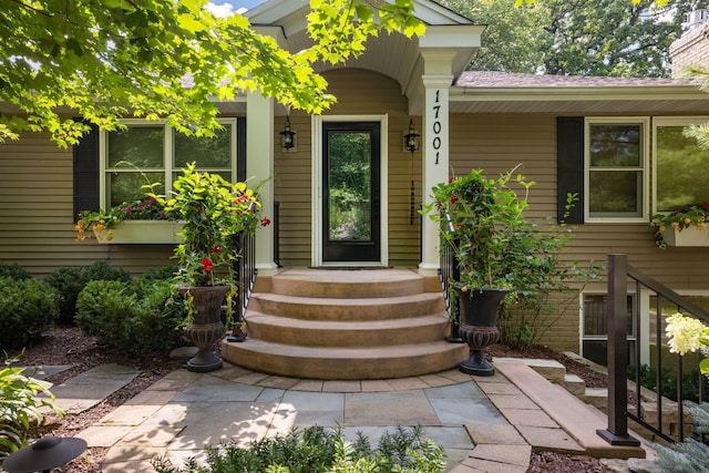 view of property entrance