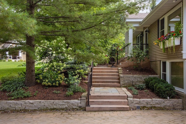 17001 The Strand, Minnetonka, MN 55345 - view of yard featuring stairs