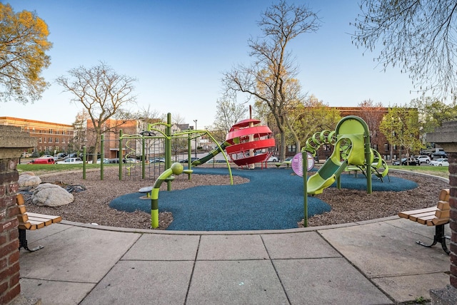 view of community playground