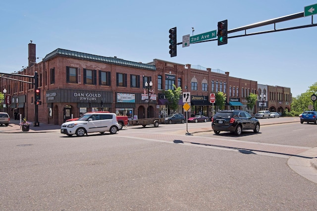 view of commercial location