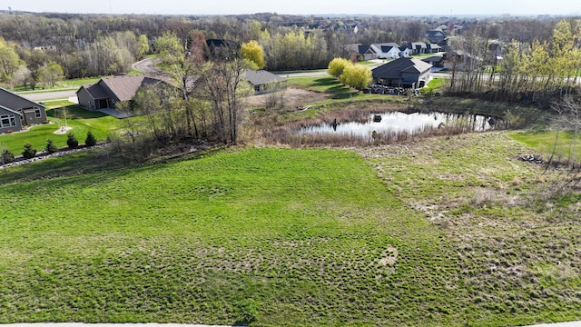3414 Granite Way S, Saint Cloud, MN 56301 - aerial view featuring a water view and a residential view