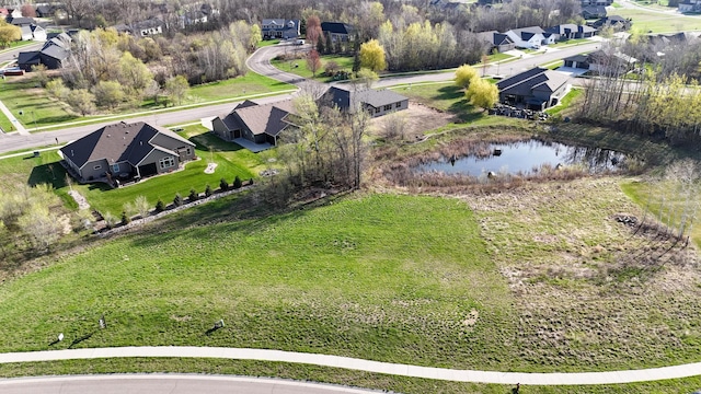 3414 Granite Way S, Saint Cloud, MN 56301 - bird's eye view with a water view and a residential view