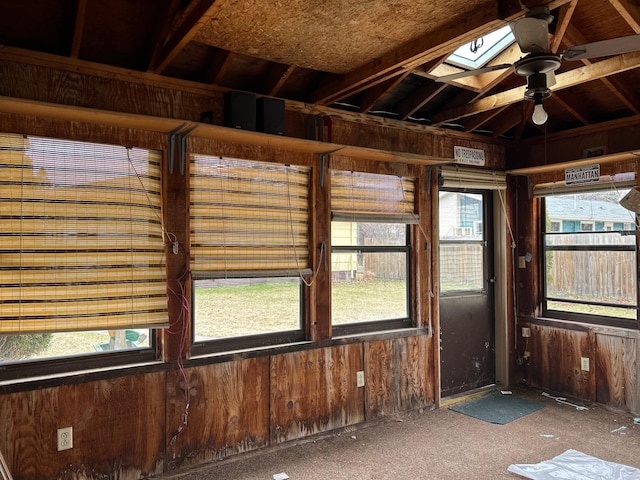 interior space featuring plenty of natural light