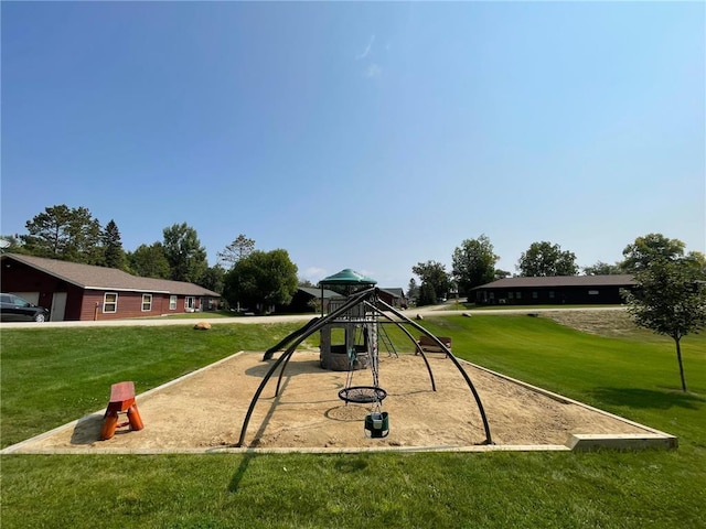 16693 Hightop Way NW, Cass Lake, MN 56633 - communal playground featuring a yard