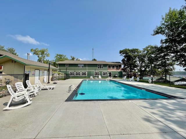 16693 Hightop Way NW, Cass Lake, MN 56633 - community pool featuring a patio