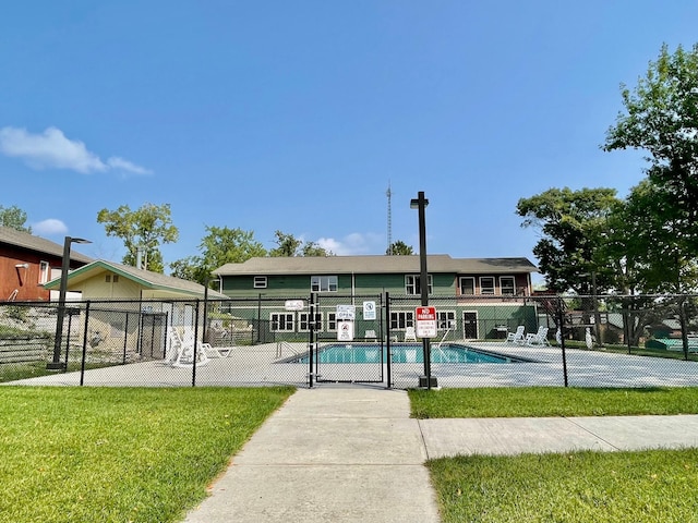 16693 Hightop Way NW, Cass Lake, MN 56633 - view of pool featuring a gate