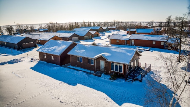 16693 Hightop Way NW, Cass Lake, MN 56633 - view of snow covered pool