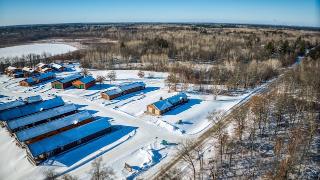 16693 Hightop Way NW, Cass Lake, MN 56633 - view of snowy aerial view
