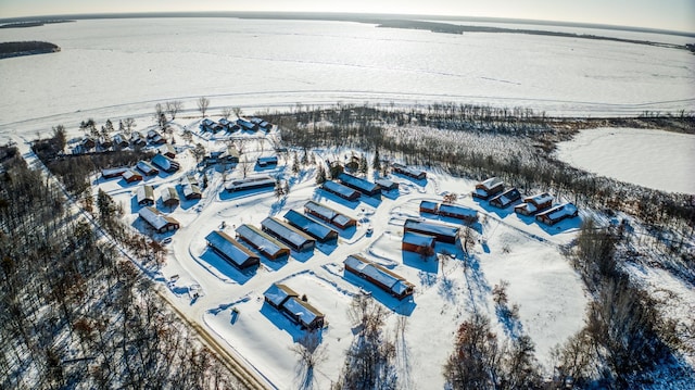 16693 Hightop Way NW, Cass Lake, MN 56633 - view of snowy aerial view