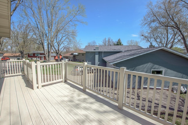 36 Ben Nevis Ln, Waite Park, MN 56387 - deck featuring a residential view