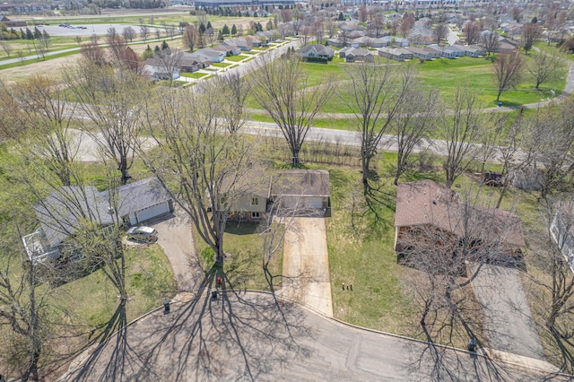 36 Ben Nevis Ln, Waite Park, MN 56387 - birds eye view of property featuring a residential view