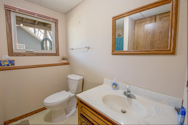 36 Ben Nevis Ln, Waite Park, MN 56387 - bathroom with vanity and tile patterned floors