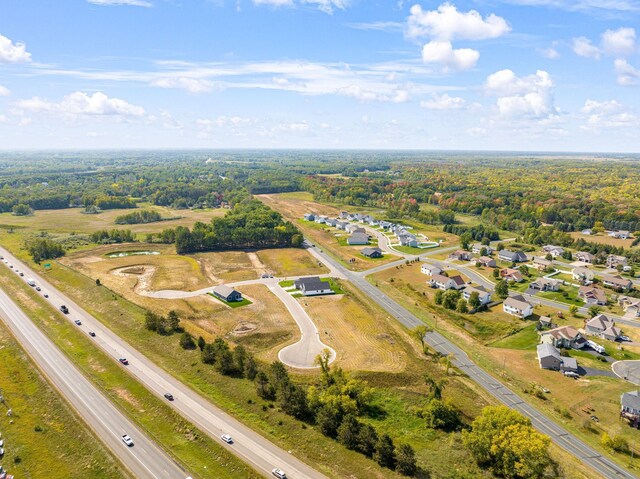 25882 Emerson Ct, Wyoming, MN 55092 - birds eye view of property featuring a residential view