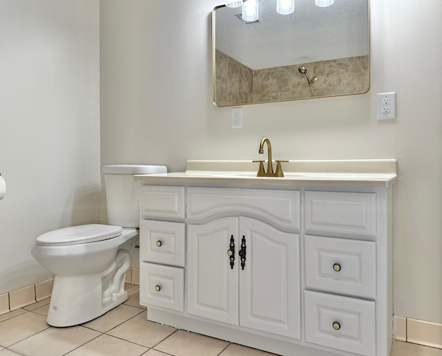 809 Wagon Wheel Trl, Mendota Heights, MN 55120 - bathroom featuring toilet, tile patterned floors, and vanity
