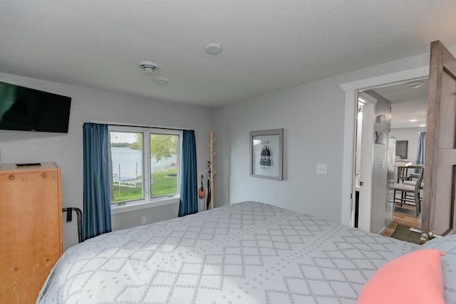 43 Blue Stem Rd, Shetek Twp, MN 56175 - bedroom featuring wood finished floors