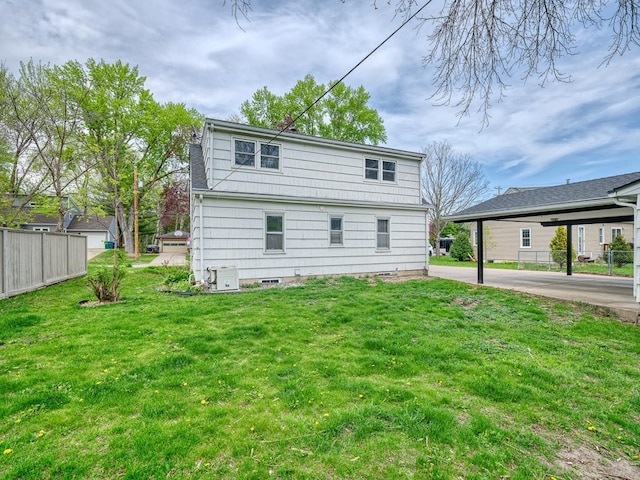 view of rear view of property