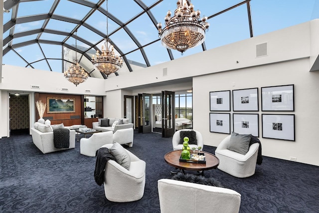 3145 Dean Ct Unit 1100, Minneapolis, MN 55416 - lobby with a high ceiling
