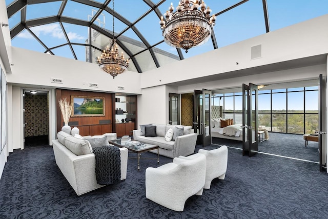 3145 Dean Ct Unit 1100, Minneapolis, MN 55416 - common area with a towering ceiling