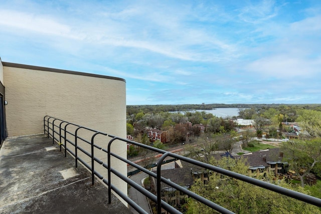 3145 Dean Ct Unit 1100, Minneapolis, MN 55416 - balcony with a water view